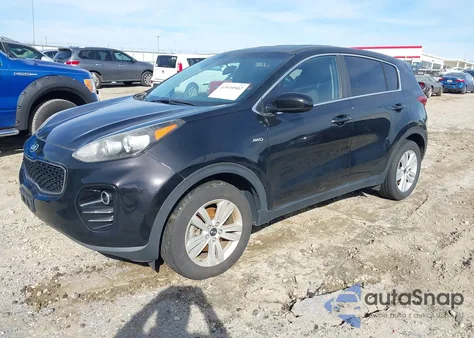 2017 Kia Sportage Lx из США, поврежденный, VIN KNDPMCAC9H7218552